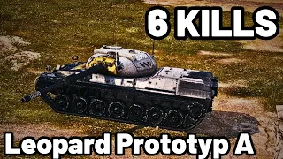 Leopard Prototyp A | 10.3K DAMAGE | 6 KILLS | World of Tanks
