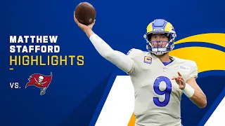 Matt Stafford's Best Passes From 4-TD Game | NFL 2021 Highlights