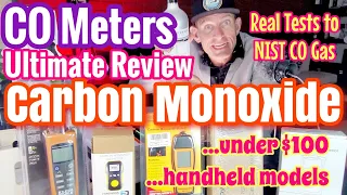 Carbon Monoxide Meter (Top 5 Handheld CO Meter under $100!)