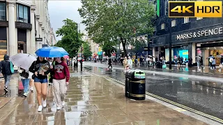 2 hours of London Rain ☔️ London Rain Walk Compilation | Day/Night Best Collection [4K HDR]