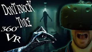 Don't Knock Twice VR Game - I'm In A Horror Movie HTC Vive (Ending)