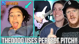 COUPLE React to Guitarist uses Perfect Pitch to AMAZE OMEGLE Strangers | OB DAVE REACTS