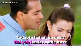 Aankhein Pyari Hai | OST - Yeh Hai Jalwa 2002 | (karaoke no vocal cowok) | Lyrics | Salman Khan