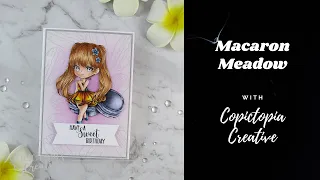 Copictopia Creative Macaron Meadow |Copic coloring