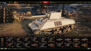 World Of Tanks. M4 Improved. Review And Gameplay.