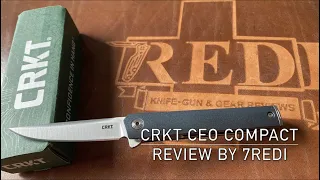 CRKT CEO Compact Review - Better or Worse then the Fullsize CEO?