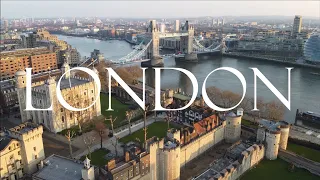 London Aerial footage | Explore the City of London 2021 |DJI Mini 2 Cinematic 4K shoots