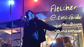 concert vlog: fletcher @ the fonda north america tour 3/2/2022 (q&a + show)