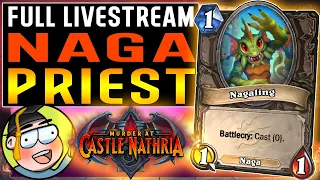 ⭐ NEW NAGA PRIEST! Murder at Castle Nathria - Hearthstone