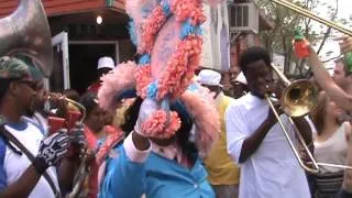 Coming Out The Door: Ladies Pigeon Town Steppers 2013 Easter Sunday Second Line