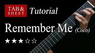 Remember Me (Coco) - Fingerstyle Lesson + TAB