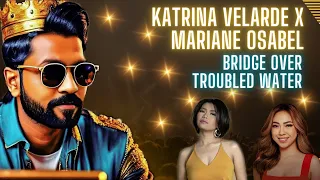 INDIAN reacts to KATRINA VELARDE - BRIDGE OVER TROUBLED WATER Ft. MARIANE OSABEL / SO CLEAN !!!!