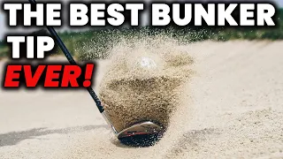 Possibly the BEST Bunker Tip EVER! - How to play bunker shots from Hard or Soft Sand