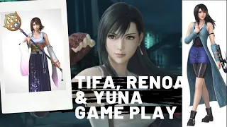 DISSIDIA FINAL FANTASY NT - Tifa, Yuna and Renoa