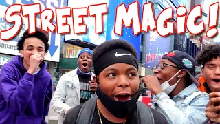 Crazy Street Magic Funny Reactions! | NYC MAGICIAN