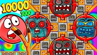 Красный Шарик - ПОПАЛ В Энгри Бердз !!! Red Ball 4 in Angry Ball All Knock Мультик про шар