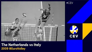 Italy vs The Netherlands FULL MATCH -2009 European Championships Women Finals