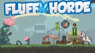 Fluffy Horde - When Cute Bunnies Attack! - Cow Milk Plants?! - Fluffy Horde Pre-Alpha Gameplay