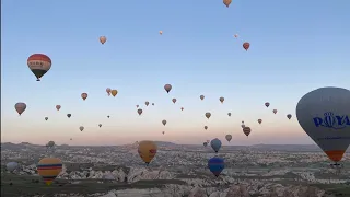 Viagem pela Capadócia - Turquia 2022 - Passeio de Balões