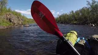 Packrafting and fishing on Finnmarksvidda