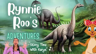 Rynnie Roo's Adventures : Dinosaur Valley | Animated Kids Book Read Aloud + Discussion