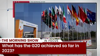 What has the G20 achieved so far in 2023?