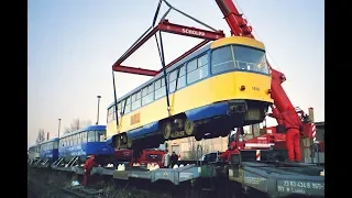 WordofTrams: Trailer II - Die Verladung der Tatra Straßenbahnen in Leipzig