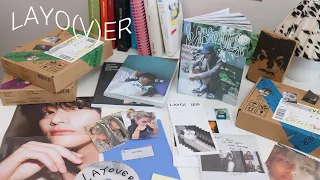 Unboxing BTS V’s solo album, Layover 💿