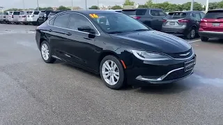 Used 2016 Chrysler 200 Limited Levelland, Lubbock, Wolfforth, Brownfield, Woodrow