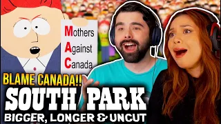 CANADIAN WATCHES THE SOUTH PARK MOVIE FOR THE FIRST TIME! South Park Bigger, Longer & Uncut Reaction