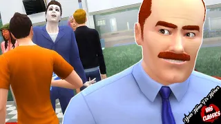 Horror Icons Visit McDonalds in The Sims 4