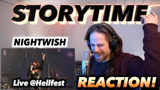Nightwish - Storytime (live @Hellfest 2022) REACTION!