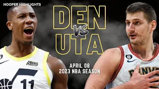 Denver Nuggets vs Utah Jazz Full Game Highlights | Apr 8 | 2023 NBA Season