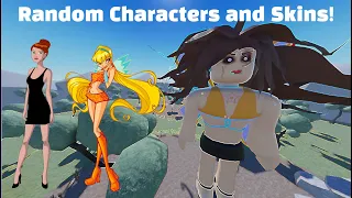 Random Character/Skins Gameplay - Heroes: Online World