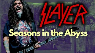 Bass TAB in Description //  Seasons In The Abyss by Slayer Bass Lesson