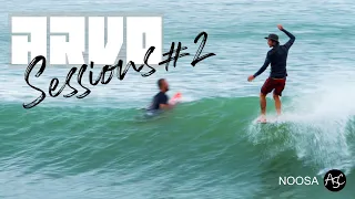 Arvo Surf Sessions #2 - Surfing Boiling Pot - Noosa Heads Sunshine Coast QLD [4k]