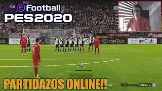 MIS PRIMEROS PARTIDOS EN LINEA EN EL PES 2020 | PES 2020 DEMO