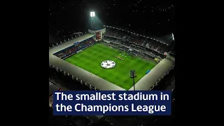 Smallest UCL Stadium #championsleague #ucl #shorts