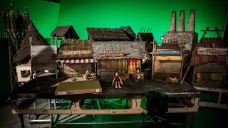 On the Shooting Set of Aardman Animations' Early Man!