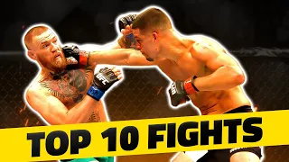 Nate Diaz Top 10 Most Memorable Fights In The UFC