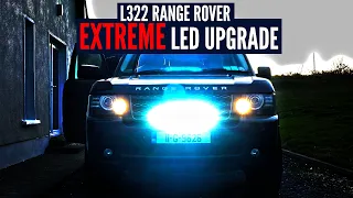 This LED lighting upgrade made a HUGE difference on the cheapest 4.4 TDV8 Range Rover L322!