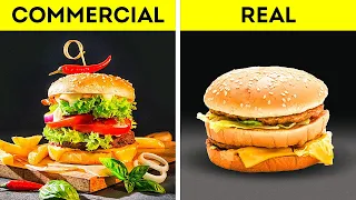 REAL LIFE vs. COMMERCIALS | Commercial Photo Hacks And Ideas To Make Your Photos Look Proffesional