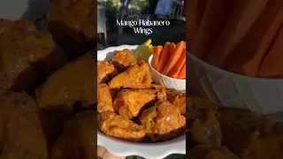 Mango Habanero Wings ✨ #cookingathome #gabrielaherrera