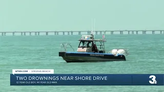 Boy, man drown in Virginia Beach near Shore Drive