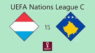 Luxembourg vs Kosovo - UEFA Nations League (Group C3)