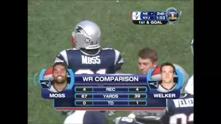 Randy Moss 2007 Patriots vs. Jets (First Game as Patriot)