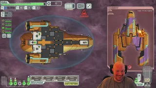 FTL Hard mode, NO pause, Random Ship Streaks! Kestrel B, 14th run