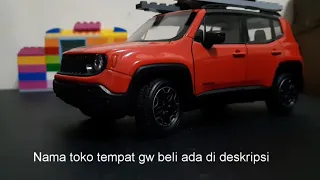 Review Diecast Jeep Renegade Trailhawk 1:24 -Welly