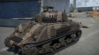 War Thunder Realistic Battle M4 748 (a) Return of Herrman thee Sherman