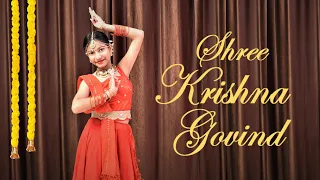 Shree Krishna Govind Hare Murari | श्री कृष्णा गोविंद हरे मुरारी | Janmashtami Song | Anuska Hensh